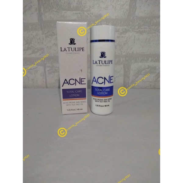 La Tulipe Acne Total care Lotion 40ml (obat totol jerawat)