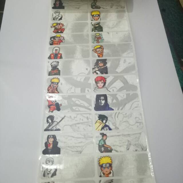 

Label Nama Naruto Ukuran L