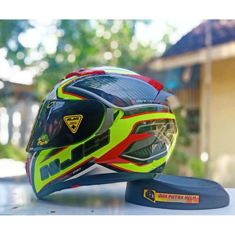 HELM FULLFACE NJS MOTIF SHADOW ULTRA CARBON