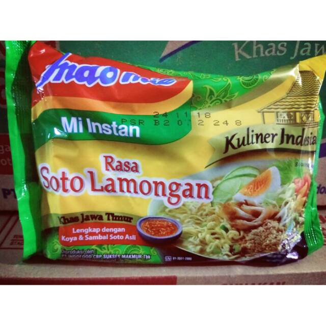 

Indomie Rasa soto Lamongan 40 pcs mie instan