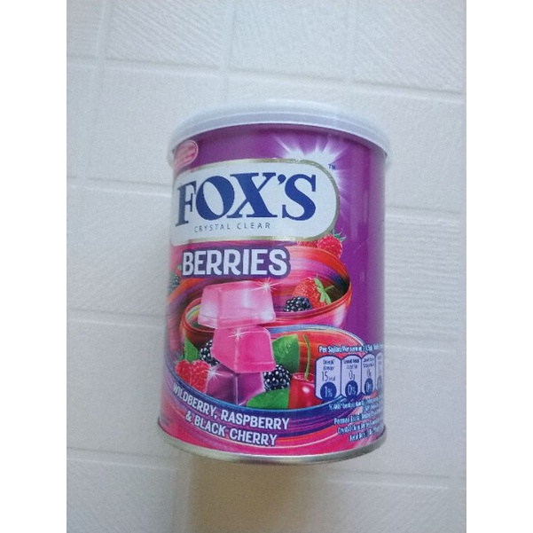 

Permen Fox's Berries 170 gram kaleng