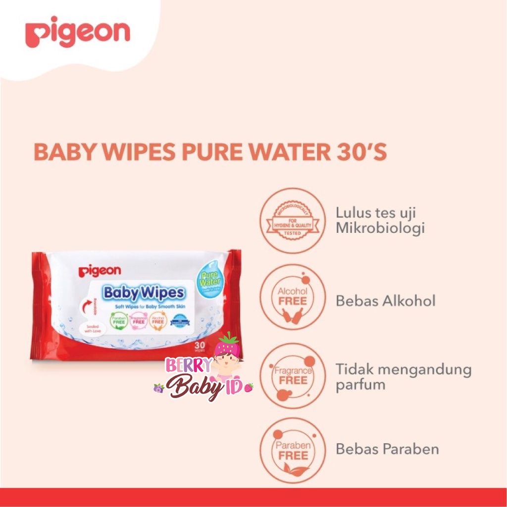 Pigeon Paket Hemat Botol PP Wide Neck 160 ml Paket Perlengkapan Bayi Berry Mart