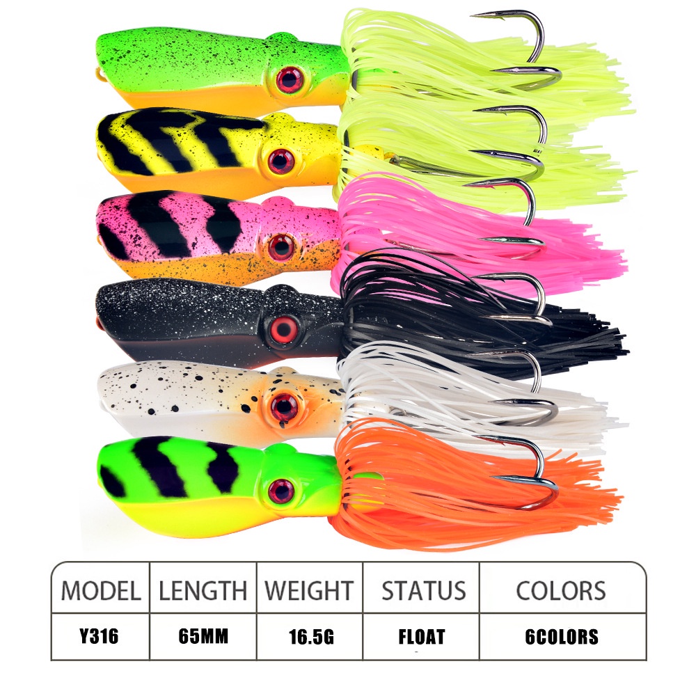 Umpan Pancing Hard Bait Bentuk Katak Ukuran 7cm 16.5g