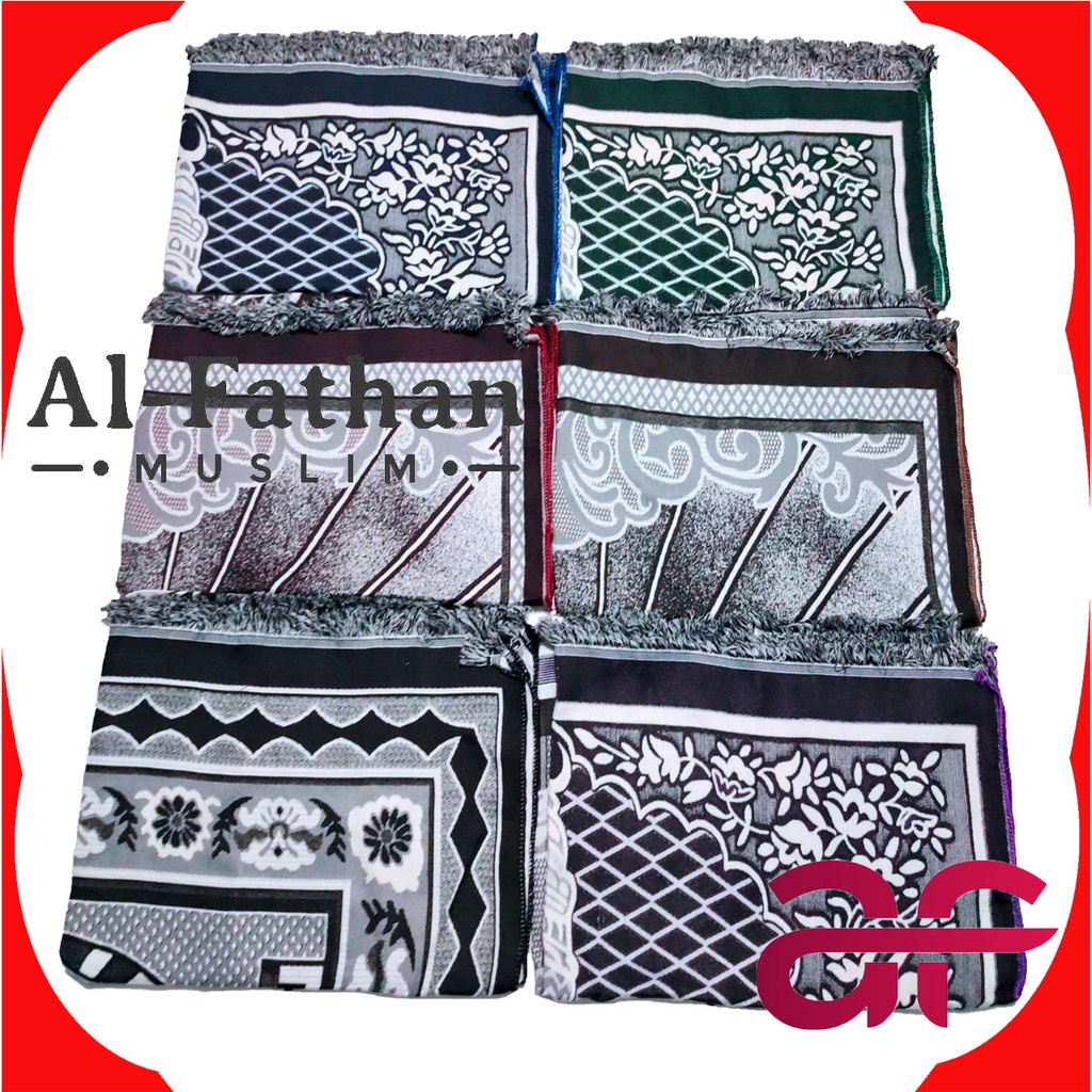 Sajadah ALYDRUS TRAVELLING Tipis ukuran Besar Oleh Oleh Haji dan Umroh Murah Turki Turkey Grosir/pcs