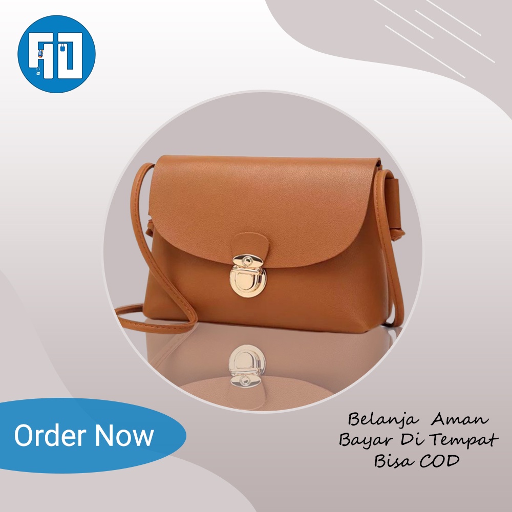 AD Agya TS003 - Tas Selempang Wanita/ Tas Selempang Cewek Lokal/ Tas Bahu Kecil Cewe Wanita/ Tas Sel