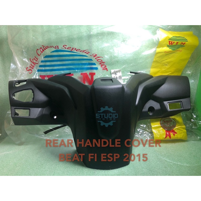 Batok Kepala Belakang Beat Injeksi Beat fi ESP 2015 Halus No ISS Idoling Stop Cover Handle Rear 5325BK25600 5325B-K25-610