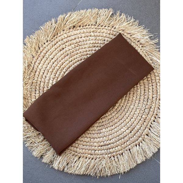Selendang sifon Hycon/senteng-Coklat muda