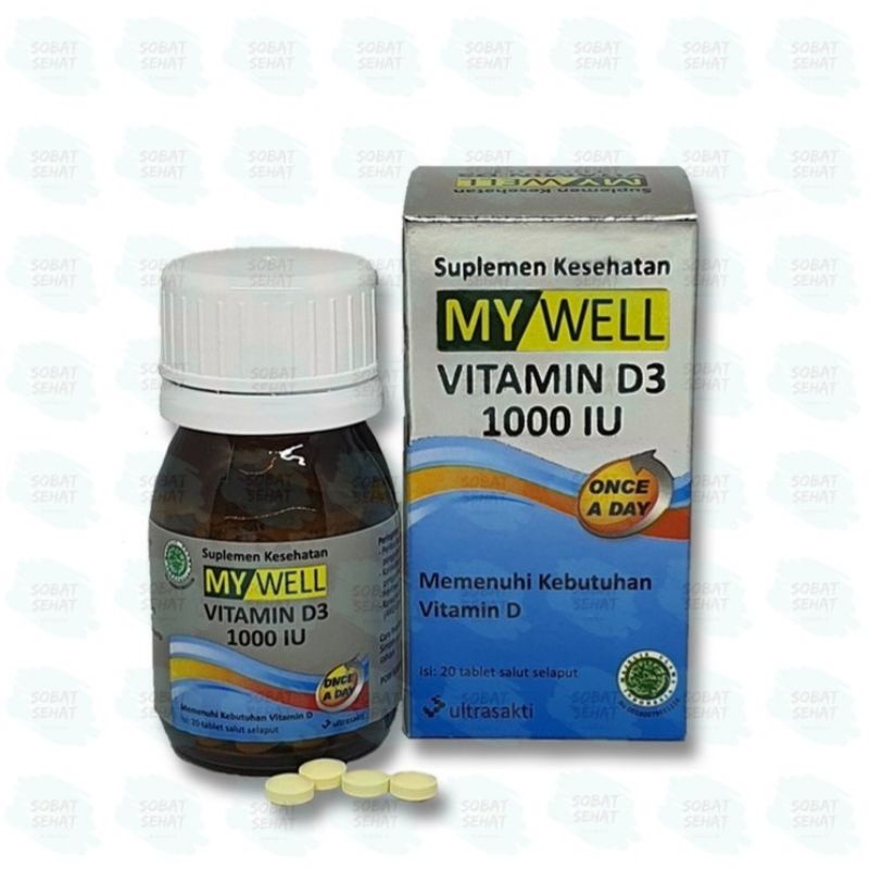 MY WELL VITAMIN D3 1000 IU