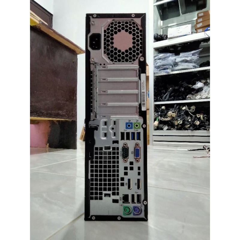 CPU PC komputer built up HP EliteDesk SFF i5 Gen4 4Gb 500Gb