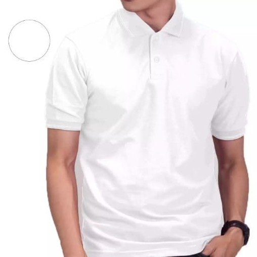 Kaos polos -  Kaos polo shirt pria lengan pendek | kaos kerah pria | kaos seragam polos | Harga grosir size m