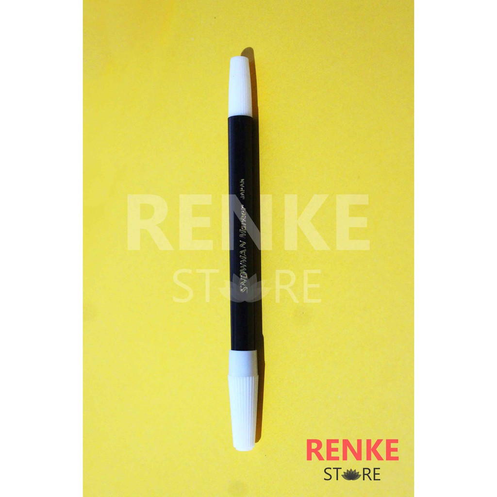 

Spidol Kecil Snowman - Marker Hitam Biru Merah