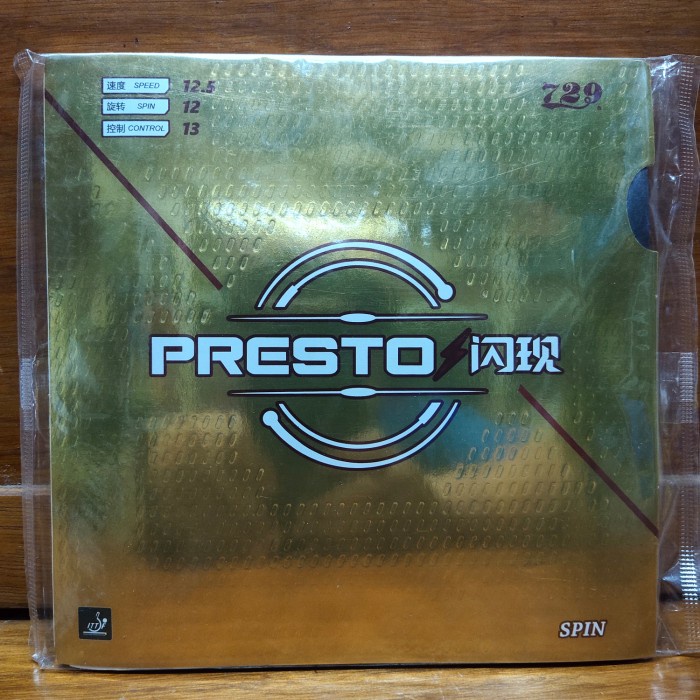 Karet Bet Pingpong Tenis Meja 729 Presto SPIN