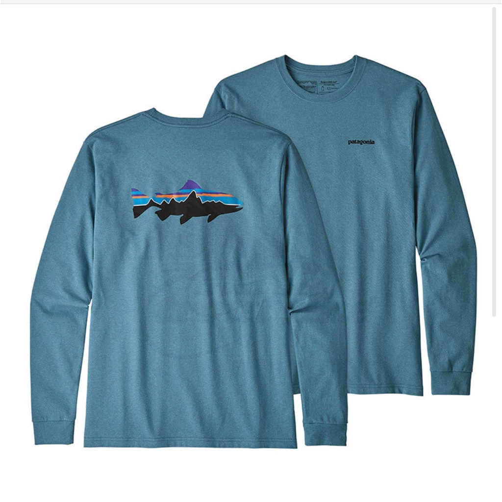 Long Shirt Patagonia Original second kaos Patagonia Original