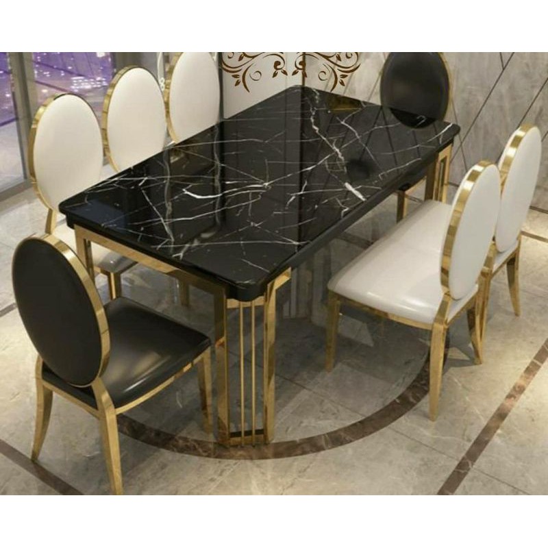 kaki meja stainless gold/kaki meja kantor/meja cafe/meja kerja/meja hotel/stainless/stainless gold