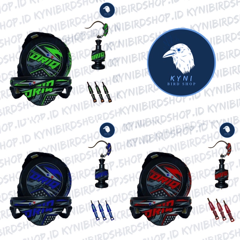 TEBOK SANGKAR KANDANG 3D LOVEBIRD LB ORIQ JAYA