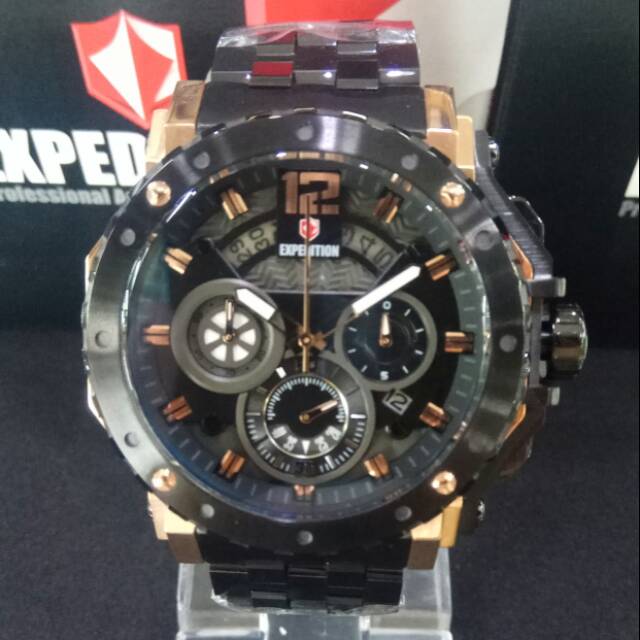 Expedition E 6402 MC Chronograph Man Stainless Steel Original