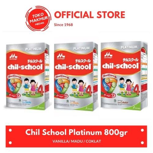 MORINAGA CHIL SCHOOL MORICARE PLATINUM 800GR