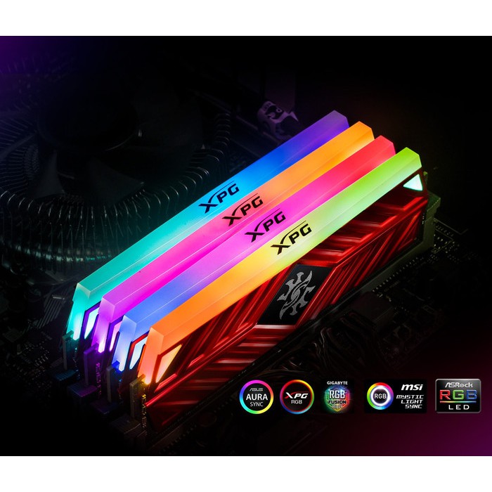 NEW ADATA XPG SPECTRIX D41 DDR4 16GB (2X8GB) RGB 3200MHz