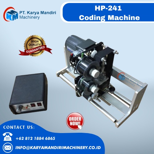 Mesin Coding Cetak Kadaluarsa Expired Date Coding HP-241 Mesin Packaging
