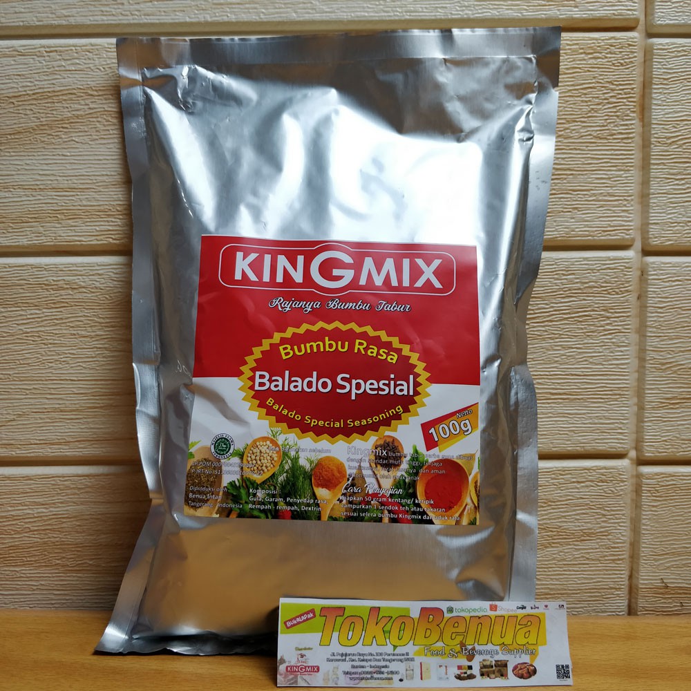 

Bumbu tabur Rasa Balado Sp 1 Kg KINGMIX HI