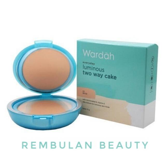 ☆ REMBULAN BEAUTY ☆ WARDAH LUMINOUS TWO WAY CAKE | BEDAK PADAT | BEDAK TWO WAY CAKE | BEDAK WARDAH