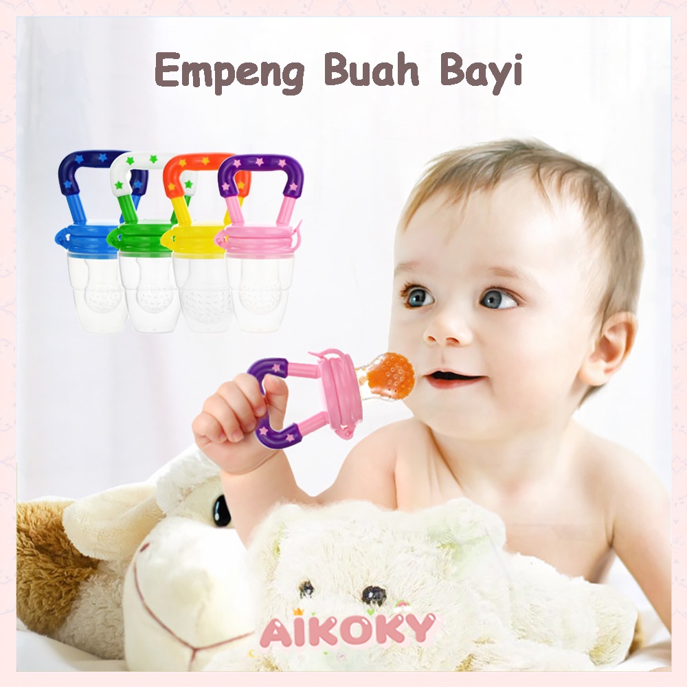 AIKOKY Dot buah bayi empeng buah fresh fruit feeder