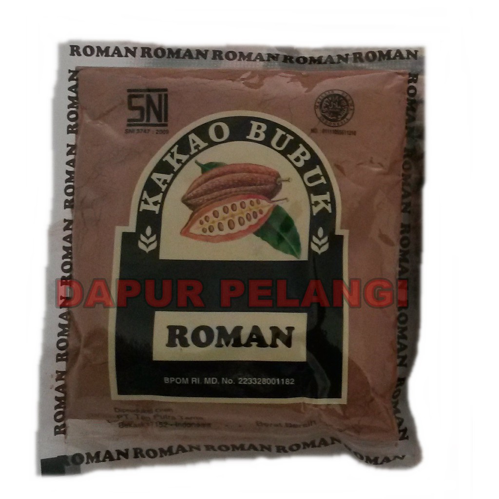 

Cocoa Powder / Coklat Bubuk Merk Roman isi 10pcs