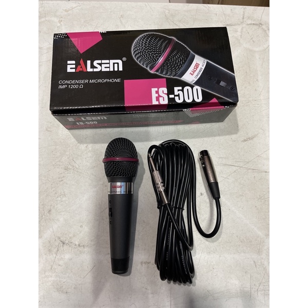 Mic vocal soundqueen PGA58 Dinamic Cardoid // Ealsem ES-500 + kabel 5m