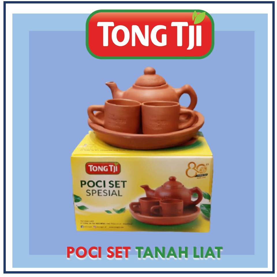 Poci Set TONG TJI Special Poci Set Tanah Liat