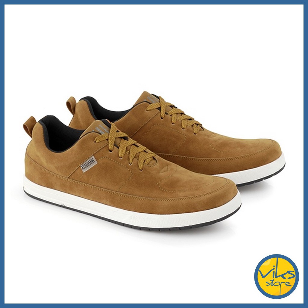 Sepatu Sneakers Pria Cowok Tali Style Casual Distro Kuzatura Original Suede Lokal Premium Elegan Olah Raga