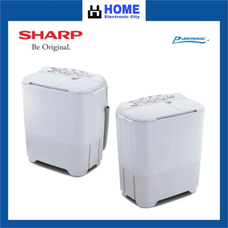 Sharp ES-T90MW Mesin Cuci 2 Tabung / Mesin Cuci Sharp 90MW Garansi Resmi
