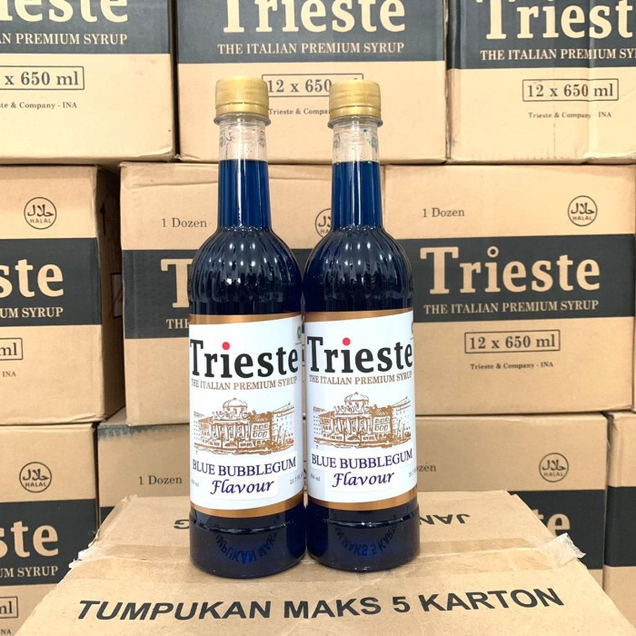 

TRIESTE SIRUP BUBBLE GUM 650 ML