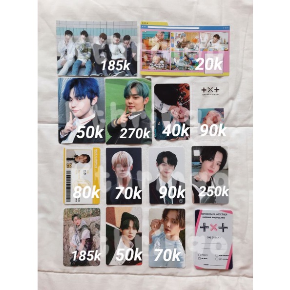 Pc Photocard Benefit Bc Broadcast Ld Lucky Draw Ls TXT txt Yeonjun Tdcs Minisode Blue Hour Freeze Tc