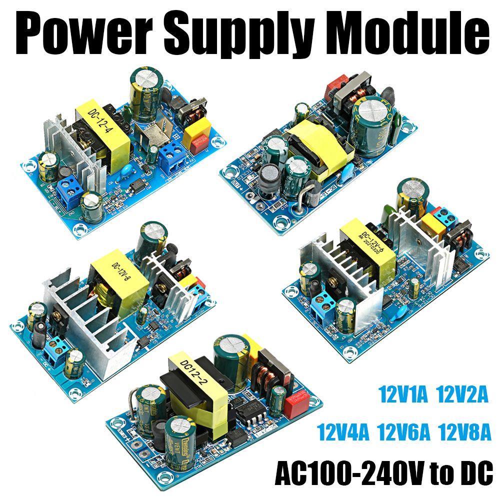 Modul Power Supply TOP Proteksi Overvoltage Komponen Listrik Adapter AC100-240V Ke DC 12V