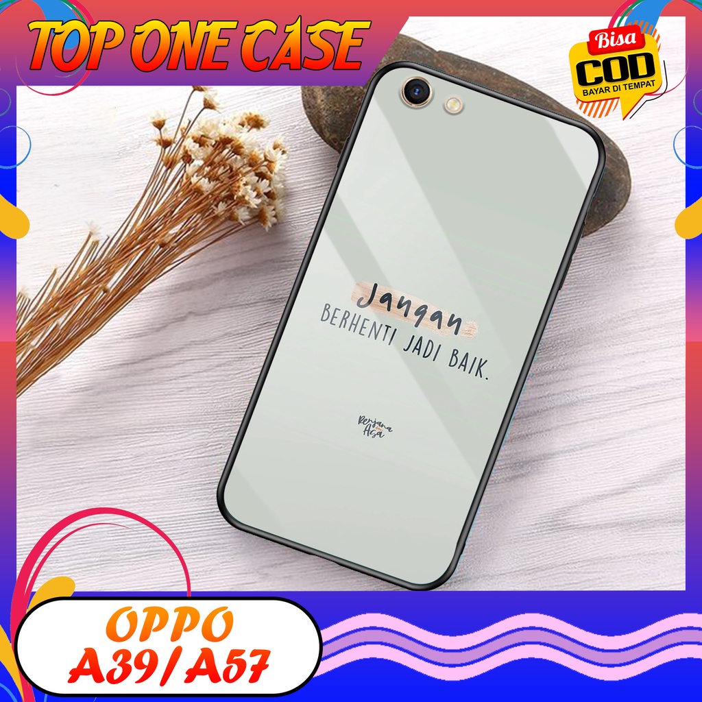 CASE OPPO A39/A57 - Casing OPPO A39/A57 Terbaru AERO CASE [ QUOTES ] Silikon OPPO A39/A57 - Case Hp 