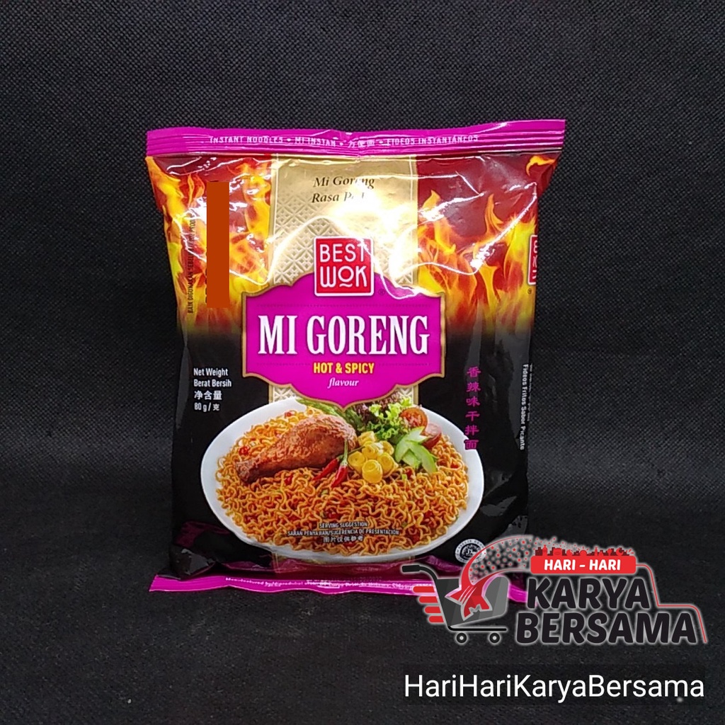 

BEST WOK MIE GORENG HOT & SPICY 80GR