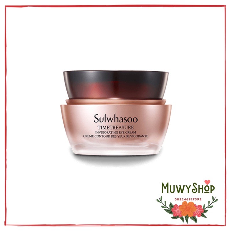 Sulwhasoo Timetreasure Invigorating Eye Cream Real Size 25ml