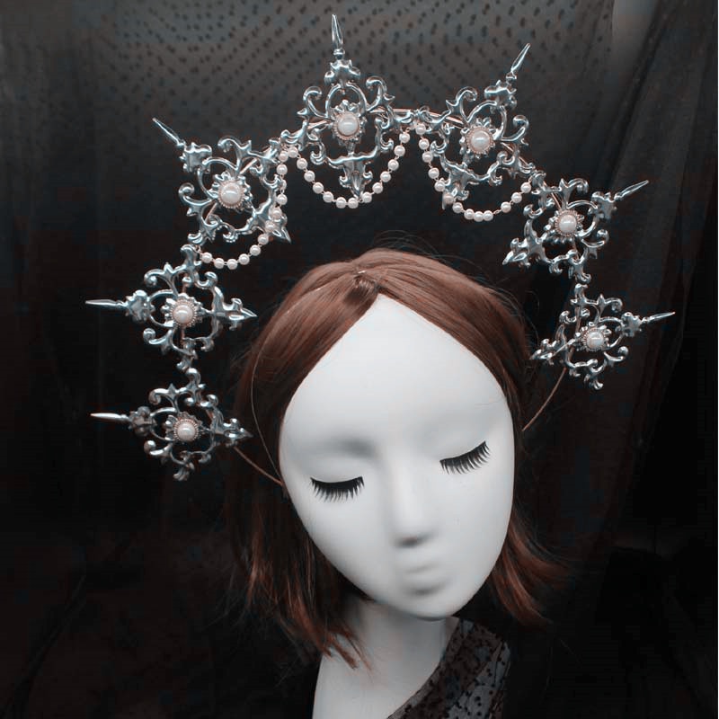 Deartiara DIY Crown Headdress Accessories Homemade Lolita Goddess Circle Halo