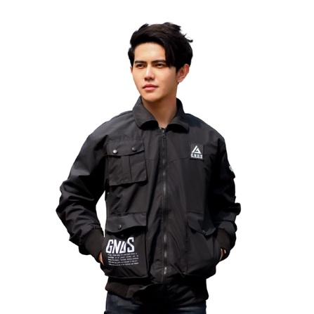 Jaket FLIGHT – Black Edition Fashion Trendy Casual Pria Good Brand Quality Stylish