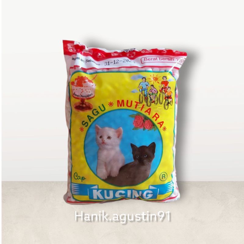 

Sagu Mutiara Cap Kucing 100Gr