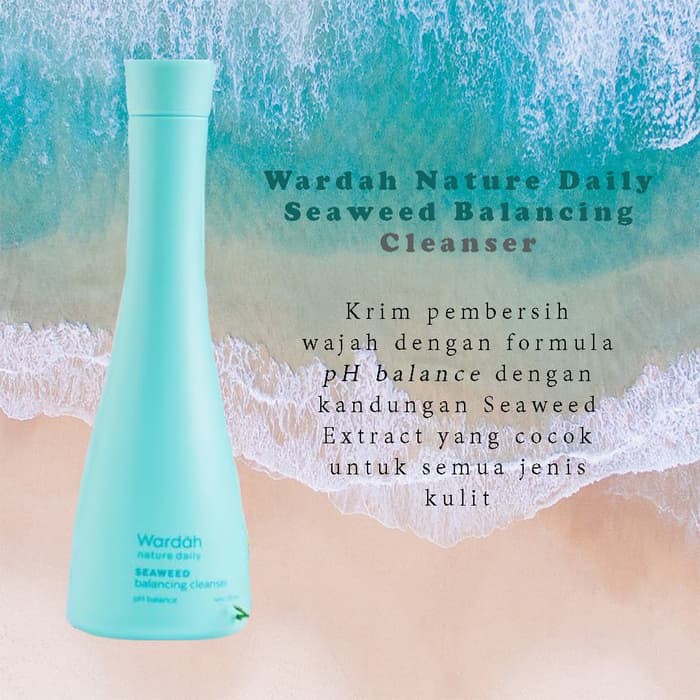 komposisi wardah seaweed balancing toner