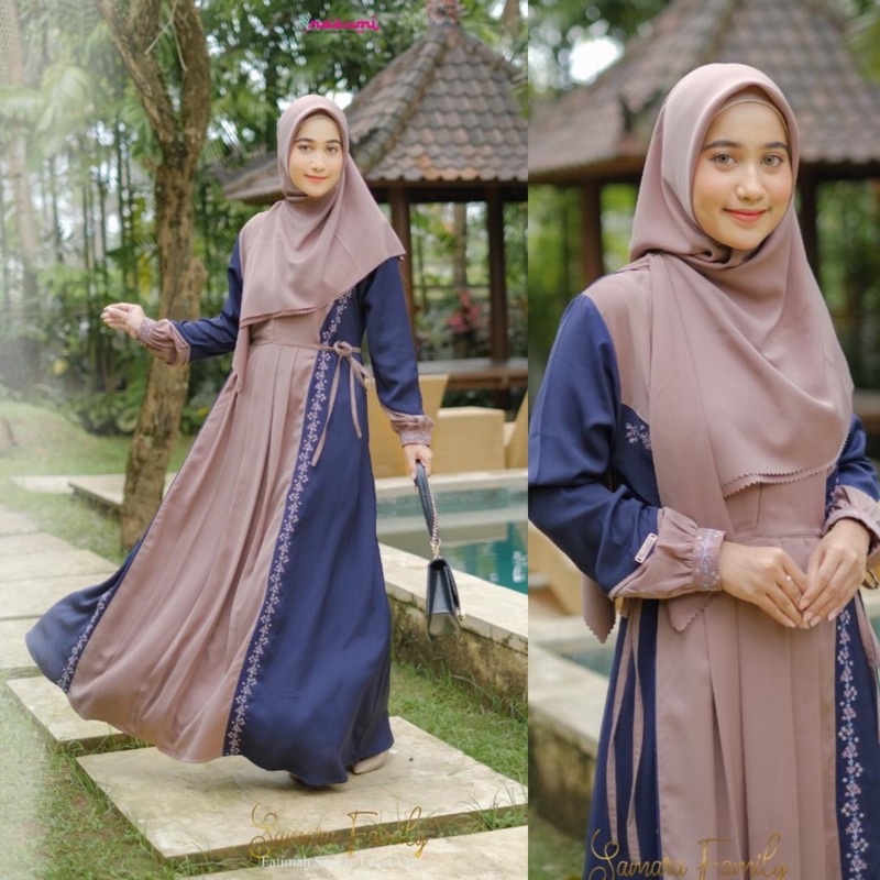 GAMIS NAZUMI FATIMAH SAMARA SARIMBIT ORIGINAL NAZUMIGAMIS SYARI