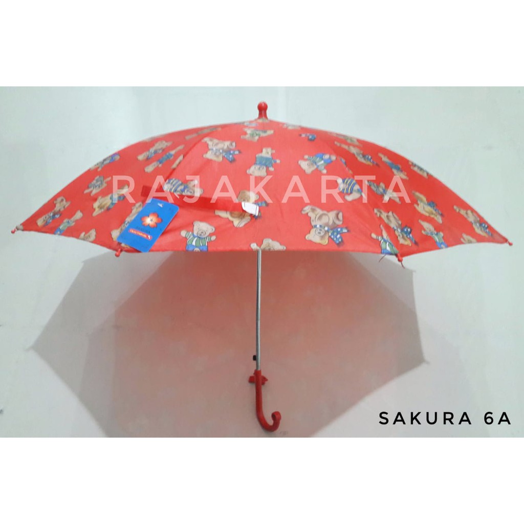 PAYUNG ANAK PELUIT 17 INCHI MOTIF RANDOM BRAND SAKURA 6A