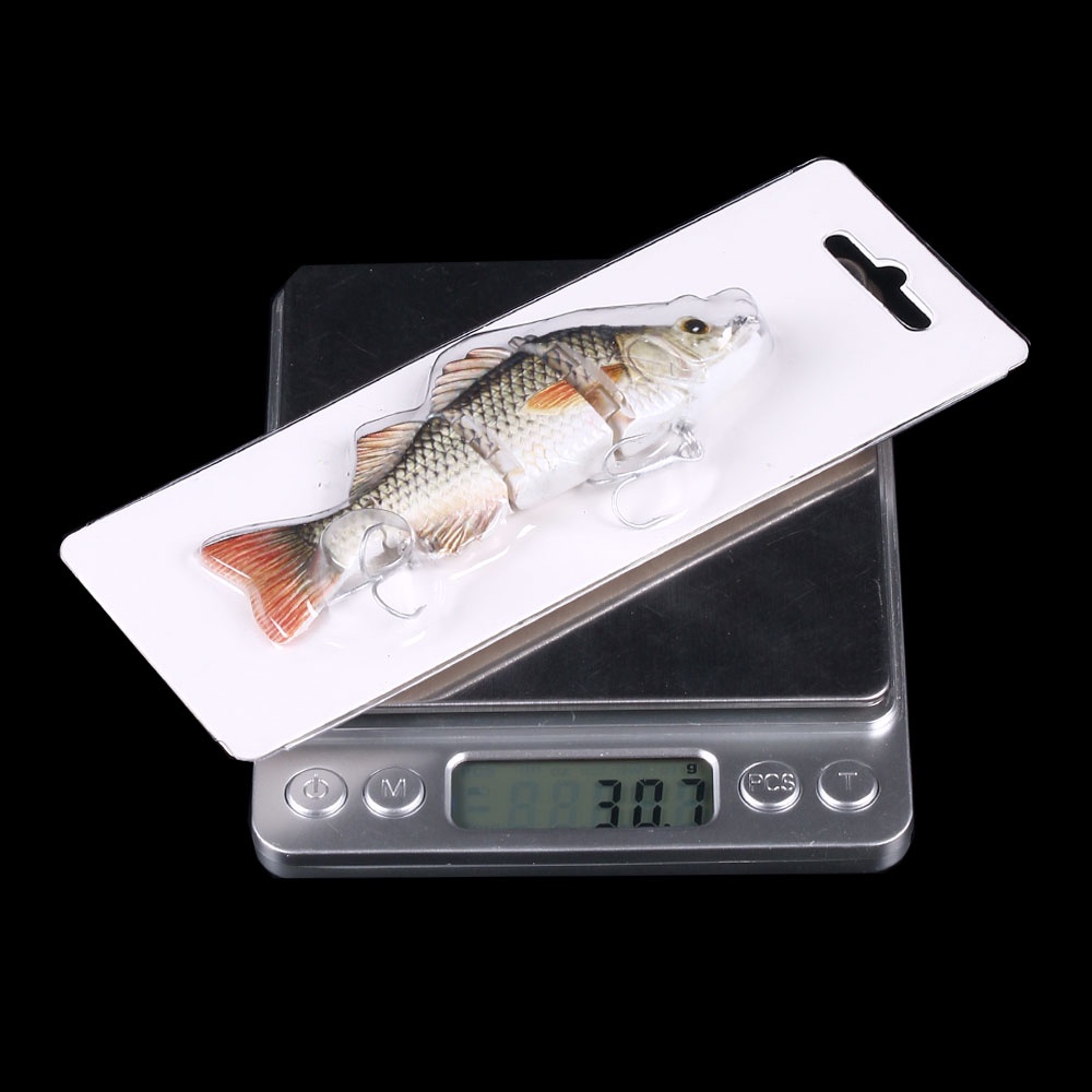 Hengjia 1pc Umpan Pancing Hardlure Bentuk Ikan Imitasi 10cm / 22g