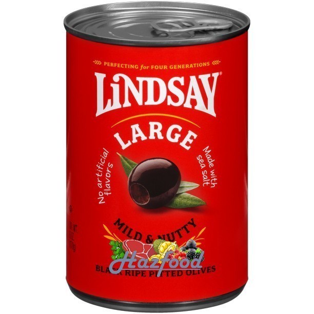 

Lindsay Ripe Pitted Olives Large / Zaitun Hitam - 170 Gram