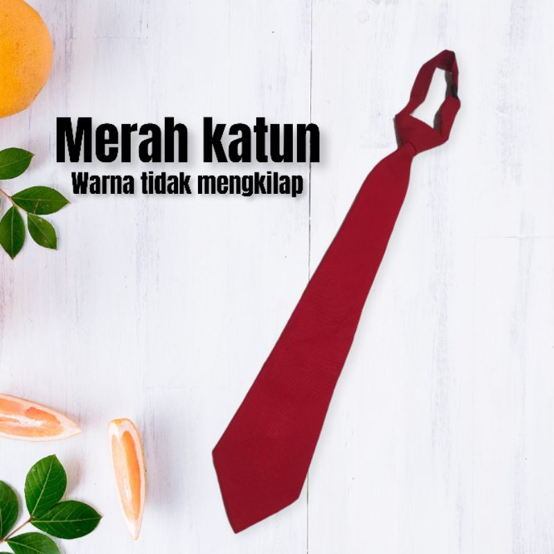 dasi panjang / dasi merah / dasi hitam