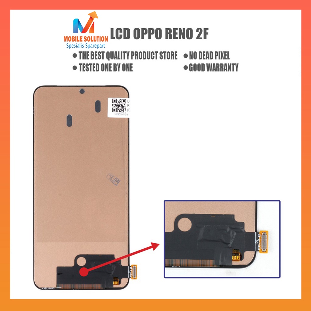 Grosir LCD Oppo Reno 2F / LCD Oppo K3 Include  ORIGINAL 100% Fullset Touchscreen - Parts Kompatible Dengan Produk Oppo