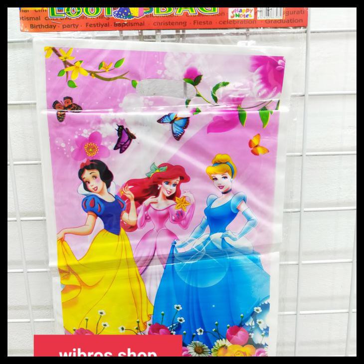 

Plastik Snack Ulang Tahun (10 Pcs) Karakter 01 / Goodie Bag - Princess
