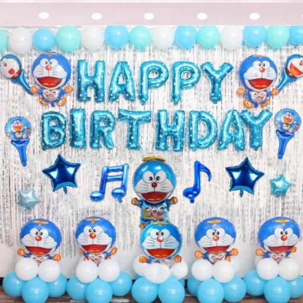 &<&<&<&] DORAEMON DEKORASI SET PREMIUM/BALON FOIL DORAEMON