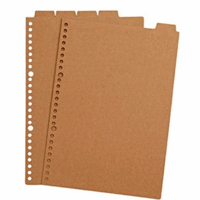 

Office & Stationery | Document Organizer | Paper Divider B5 Muji - Pembatas B5 Muji | Best Seller